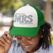 De toekomstige Mrs. Bride Faux geborduurde patch Trucker Pet