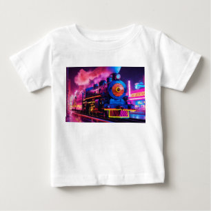 De toekomstige stoomlocomotief van Neon City: een