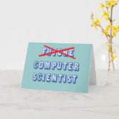 De toekomstige Wetenschapper van de Computer niet Kaart (Gele Bloem)