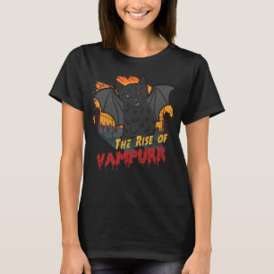 De toename van Vampurr - Parody Cat Kat Halloween T-shirt