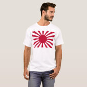 De toenemende zonoortsvlag van het imperiale Japan T-shirt (Voorkant volledig)