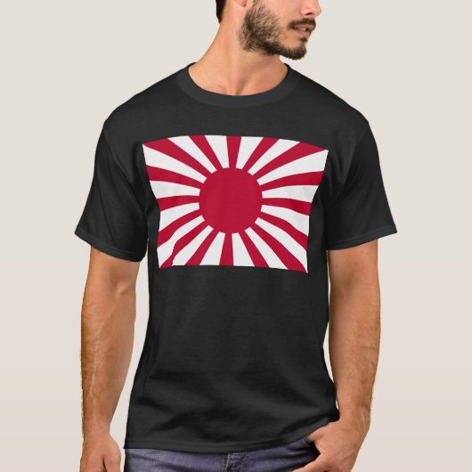 De toenemende zonoortsvlag van het imperiale Japan T-shirt (Voorkant)
