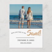 De Toenen van de foto in het Manuscript van de Zan Aankondigingskaart (Voorkant)