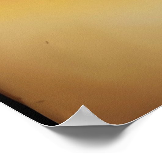 De toerist - Ken Gage Surreal Art Poster (Hoek)