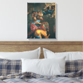 De Toestel van Virgin de St. James de Canvas Afdruk (Insitu (Slaapkamer))