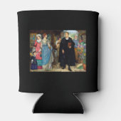 De toevallige ontmoeting, 1907 door Kate Elizabeth Blikjeskoeler (Achterkant)