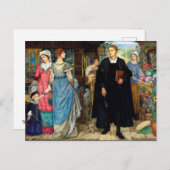 De toevallige ontmoeting, 1907 door Kate Elizabeth Briefkaart (Voorkant / Achterkant)