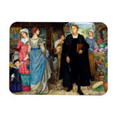 De toevallige ontmoeting, 1907 door Kate Elizabeth Magneet (Horizontaal)