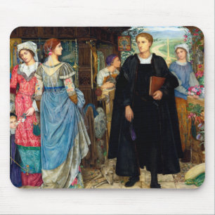 De toevallige ontmoeting, 1907 door Kate Elizabeth Muismat