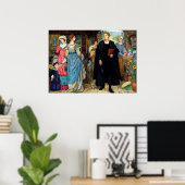 De toevallige ontmoeting, 1907 door Kate Elizabeth Poster (Thuiskantoor)