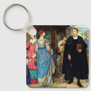 De toevallige ontmoeting, 1907 door Kate Elizabeth Sleutelhanger
