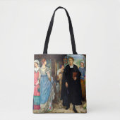 De toevallige ontmoeting, 1907 door Kate Elizabeth Tote Bag (Voorkant)