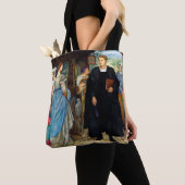 De toevallige ontmoeting, 1907 door Kate Elizabeth Tote Bag (Dichtbij)