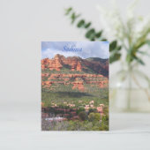 De Toevlucht van de betovering in Sedona, de Briefkaart (Staand voorkant)