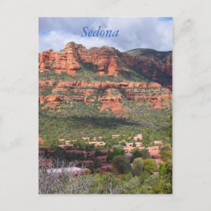 De Toevlucht van de betovering in Sedona, de Briefkaart