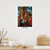 De toevoeging van de Magi door Albrecht Altdorfer Poster (Keuken)