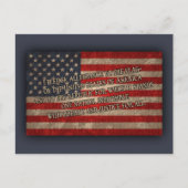 De toezegging briefkaart (Voorkant)