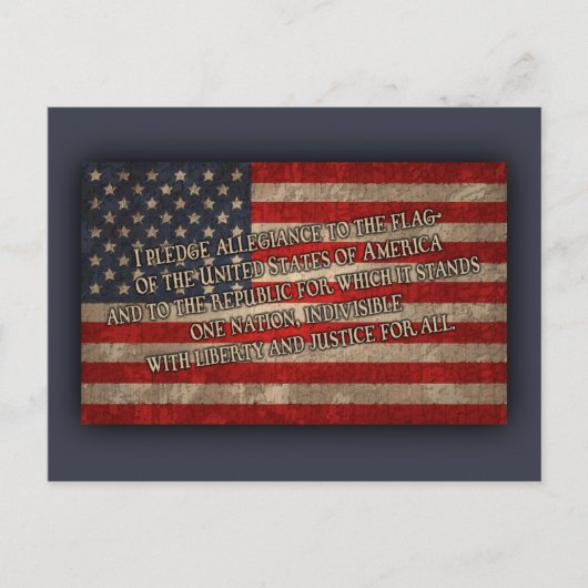 De toezegging briefkaart (Voorkant)