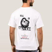 de toezichthouder [3319700] t-shirt (Achterkant)