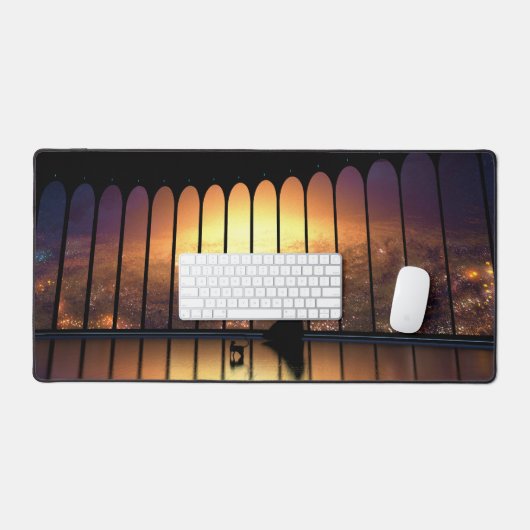 De toezichthouder bureaumat (Keyboard & Muis)