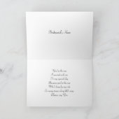 De toga van het huwelijk, bloemen op donkerblauw (Binnen)