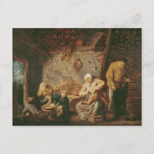 De toilet briefkaart