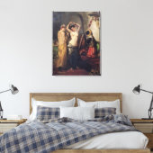 De Toilet in de Seraglio Canvas Afdruk (Insitu (Slaapkamer))