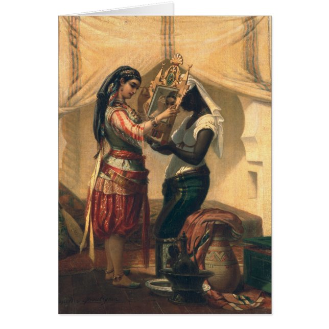 De toilet van de Odalisque (Voorkant)