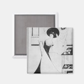 De toilet van Salome Magneet (Voorkant / Achterkant)