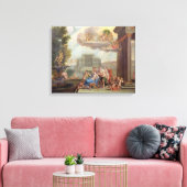 De Toilet van Venus, 18e eeuw Canvas Afdruk (Insitu (Woonkamer))