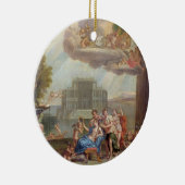 De Toilet van Venus, 18e eeuw Keramisch Ornament (Rechts)