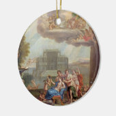 De Toilet van Venus, 18e eeuw Keramisch Ornament (Links)