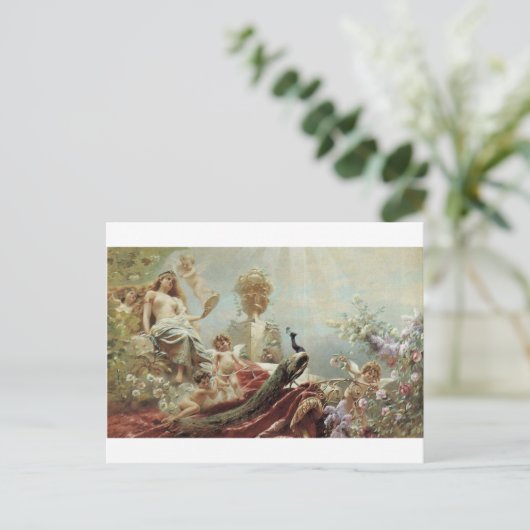 De Toilet van Venus door Konstantin Makovsky Briefkaart (Staand voorkant)