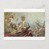 De Toilet van Venus door Konstantin Makovsky Briefkaart (Voorkant)