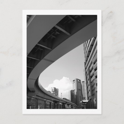De Tokyo Monorail Briefkaart (Voorkant)