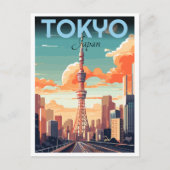 De Tokyo Tower Shiba-koen Minato district cadeaus Briefkaart (Voorkant)