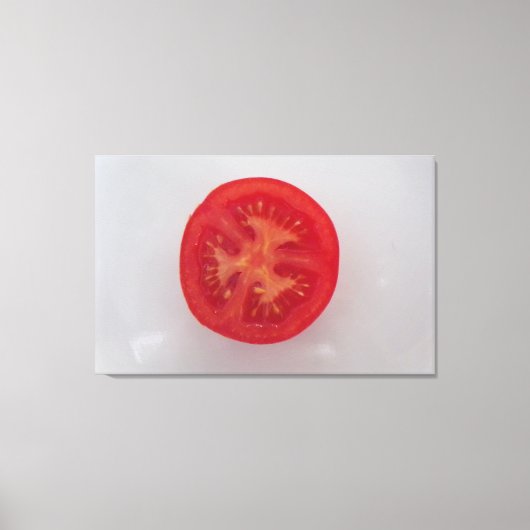 "De tomaat" foto art print (Voorkant)