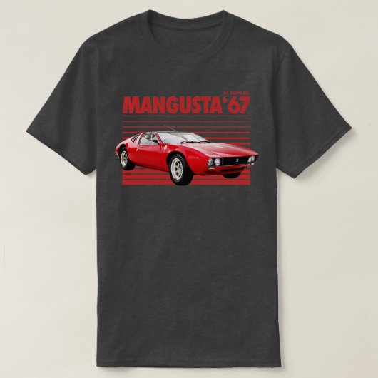 DE TOMASO MANGUSTA T-SHIRT (Design voorkant)