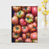 De tomaten van het erfgoed kaart (Gele Bloem)