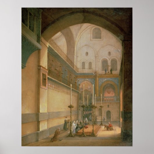 De Tomb-kapel in de reurrectietempel Poster (Voorkant)