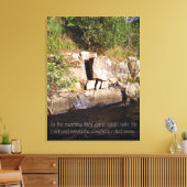 De Tomb of Jesus Canvas print (Insitu (Woonkamer))