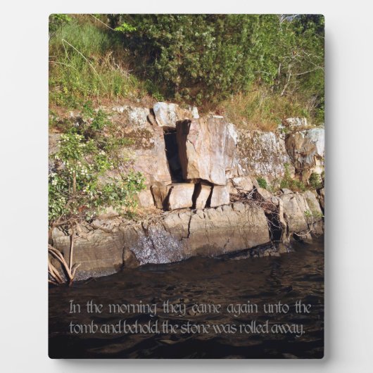 De Tomb of Jesus Canvas print Fotoplaat (Voorkant)