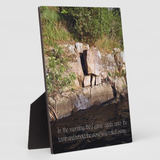 De Tomb of Jesus Canvas print Fotoplaat (Zijkant)