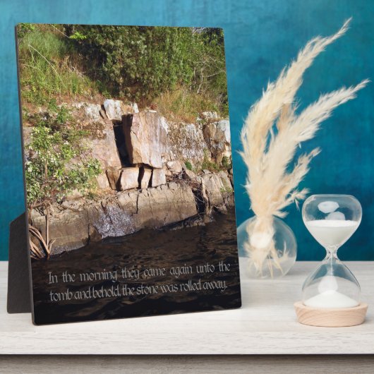 De Tomb of Jesus Canvas print Fotoplaat (Zijkant)