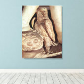 De tomb van Giuliano de Medici Canvas Afdruk (Insitu (Houten vloer))