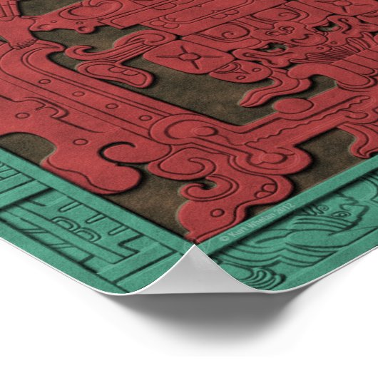 De tomb van het Poster van Pacal (Hoek)