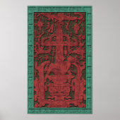 De tomb van het Poster van Pacal (Voorkant)