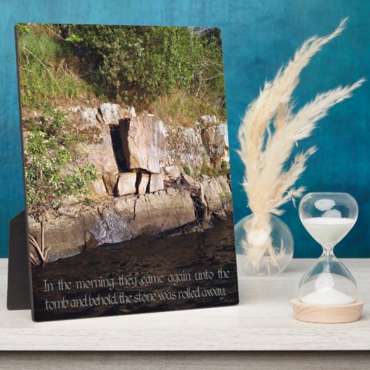 De tomb van Jezus Fotoplaat (Zijkant)