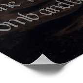 De tomb van Jezus Poster (Hoek)