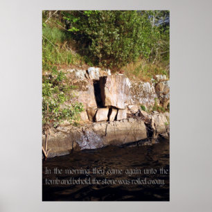 De tomb van Jezus Poster